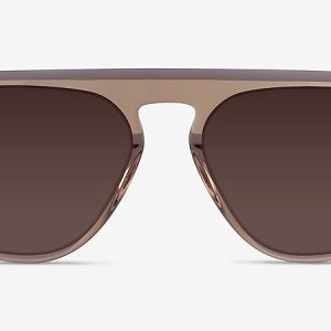 EyeBuyDirect Comfortable Geometric Clear Brown Sunglasses Fashion New Products